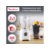 Блендер стационарный Moulinex Blendforce LM42Q110 600Вт белый