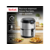 Аэрогриль Tefal Easy Fry Deluxe EY401D15 1500Вт серебристый/черный