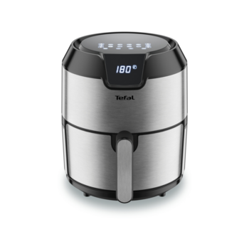 Аэрогриль Tefal Easy Fry Deluxe EY401D15 1500Вт серебристый/черный