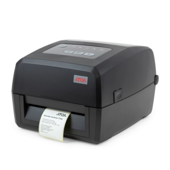 Термопринтер Атол TT44 (60110) 203dpi 203мм/с/USB/RS232/Eth для печ.накл. черный