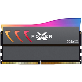 Память DDR5 16GB 6400MHz Silicon Power SP016GXLWU64AFSK Xpower Storm RGB RTL Gaming PC5-51200 CL32 DIMM 288-pin 1.4В kit single rank с радиатором Ret