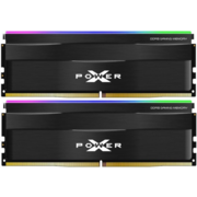 Память DDR5 2x16GB 6000MHz Silicon Power SP032GXLWU60AFDF Xpower Zenith RGB RTL Gaming PC5-48000 CL30 DIMM ECC 288-pin 1.35В kit single rank с радиатором Ret