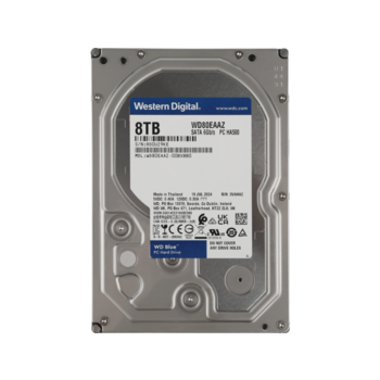 Жесткий диск WD SATA-III 8TB WD80EAAZ Desktop Blue (5640rpm) 256Mb 3.5"