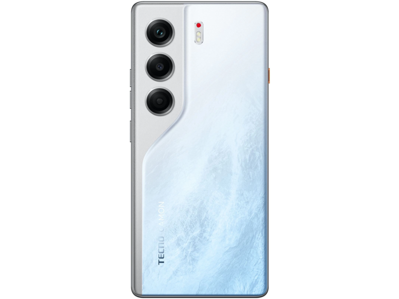 Смартфон Tecno Camon 40 256Gb 8Gb белый моноблок 3G 4G 2Sim 6.78" 1080x2436 Android 15 50Mpix 802.11 a/b/g/n/ac NFC GPS GSM900/1800 GSM1900 Protect FM microSD max1024Gb
