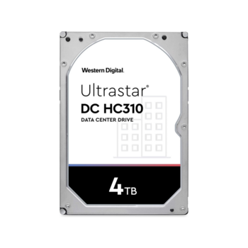 Жесткий диск WD SATA-III 4Tb 0B36534 HUS726T4TALE6L4 Ultrastar DC HC310 (7200rpm) 256Mb 3.5"