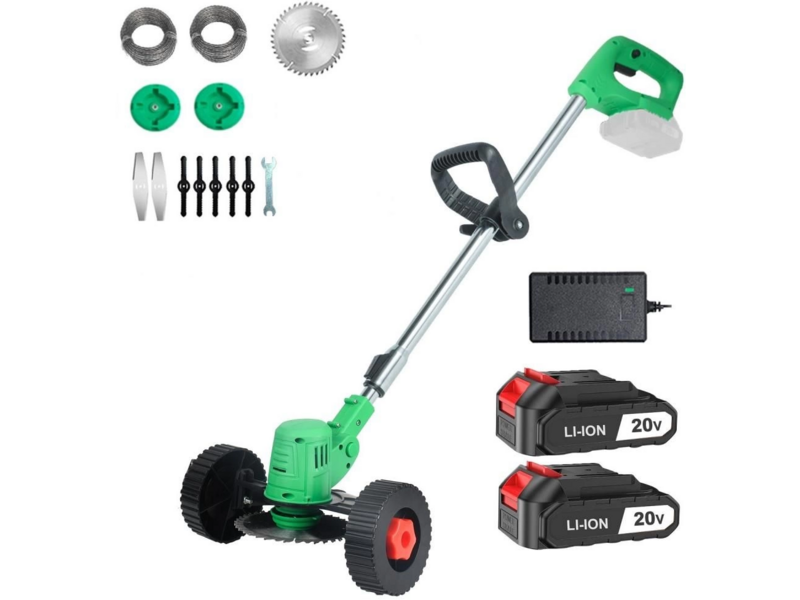 Триммер электрический Zitrek GreenCut 20 Pro аккум. 650Вт неразбор.штан. реж.эл.:леска/нож/диск