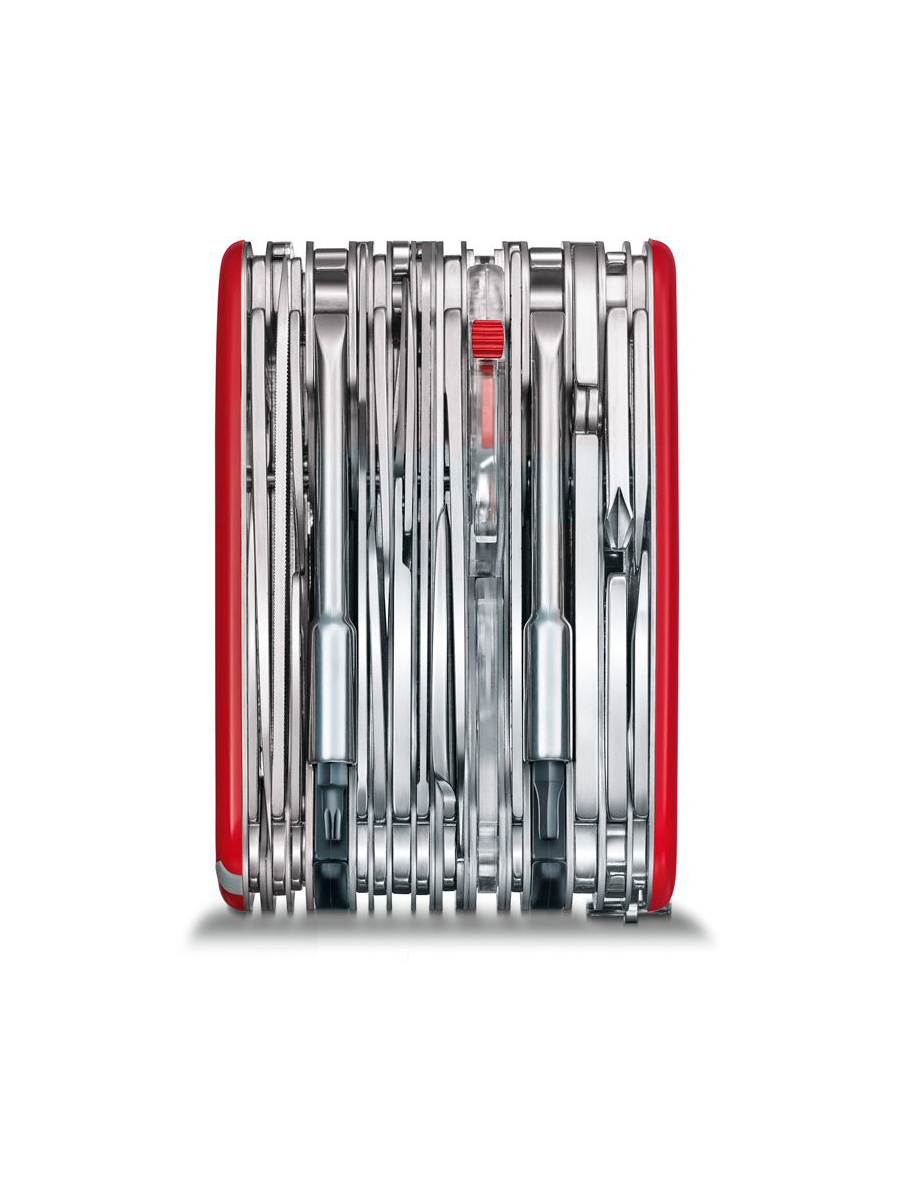 Нож перочинный Victorinox SwissChamp XXL (1.6795.XXL) 91мм 73функц. красный подар.коробка