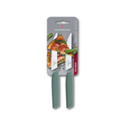 Набор ножей кухон. Victorinox Swiss Modern 6.9006.12W43B компл.:2предм. зеленый блистер