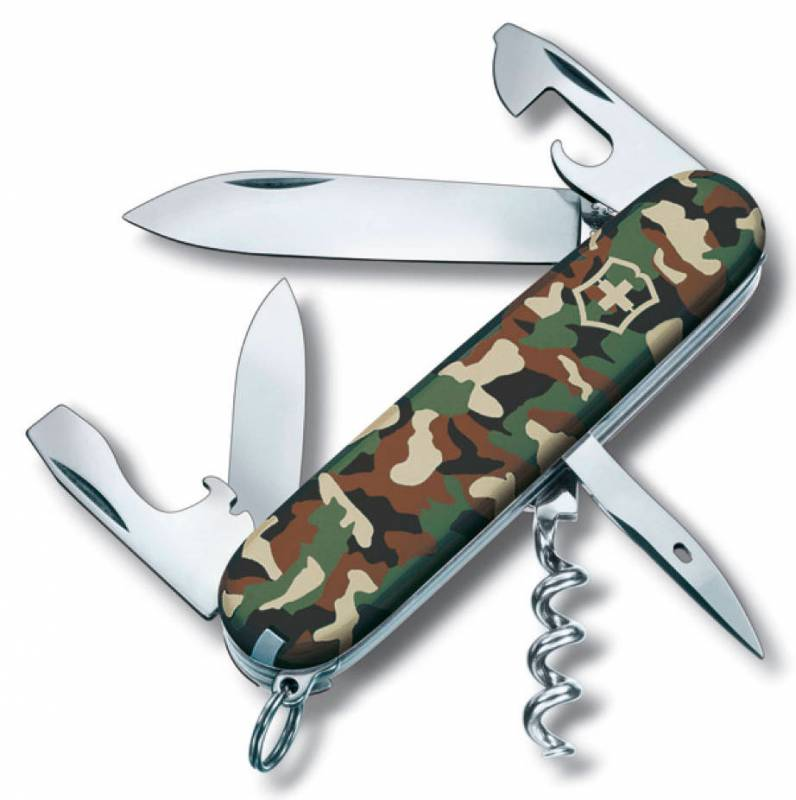 Нож перочинный Victorinox Spartan (1.3603.94) 91мм 12функц. камуфляж карт.коробка