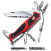 Нож перочинный Victorinox RangerGrip 174 Handyman (0.9728.WC) 130мм 17функц. красный/черный карт.коробка