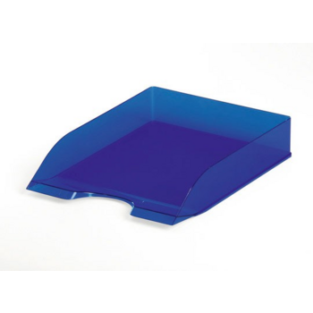 Лоток горизонтальный Durable 1701673992 Tray Basic A4 337x253x63мм прозрачный/фиолетовый пластик