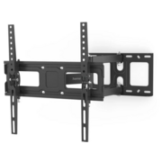Кронштейн для телевизора Hama 00220829 черный 32"-65" макс.35кг настенный поворотно-выдвижной и наклонный