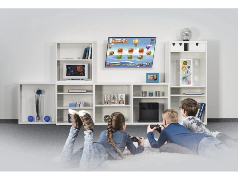 Кронштейн для телевизора Hama 00220814 черный 32"-75" макс.40кг настенный наклон