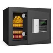 Сейф Deli ET550 встраиваемый 250x350x250мм электронный/ключевой