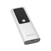 Мобильный аккумулятор Romoss PPU10 10000mAh QC/PD 130W 5A USB-A/USB-C серебристый/черный (1746858)