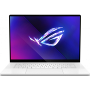 Ноутбук Ноутбук/ ASUS ROG Zephyrus G16 GU605CX-QR077W 16"(2560x1600 OLED 240Hz)/Intel Core Ultra 9 285H(3.7Ghz)/65536Mb/1024PCISSDGb/noDVD/Ext:NVIDIA GeForce RTX 5090(24576Mb)/Cam/BT/WiFi/90WHr/war 1y/1.95kg/Platinum White/Win11Home + чехол