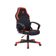Кресло игровое A4Tech Bloody GC-190 черный/красный текстиль/эко.кожа крестов. пластик