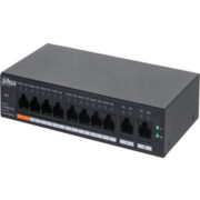Коммутатор Dahua DH-CS4010-8ET-60 (L2) 8x100Мбит/с 2xКомбо(1000BASE-T/SFP) 60W управляемый