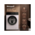 Стиральная машина Weissgauff WM 45127 DC Inverter Steam класс: A+++ загр.фронтальная макс.:7кг белый инвертер