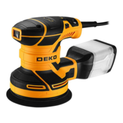 Эксцентриковая шлифмашина Deko DK400G 400Вт D125мм (085-1056)