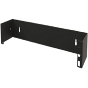 Кронштейн телекоммуникационный Hyperline BW19-1U-110F-RAL9005 настен. 1U 19" 110мм нагр.:15кг черный