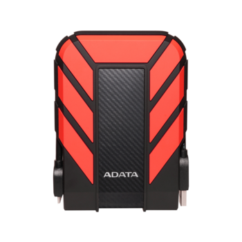 Внешний жесткий диск Внешний жесткий диск/ Portable HDD 2TB ADATA HD710 Pro (Red), IP68, USB 3.2 Gen1, 133x99x27mm, 390g /3 года/