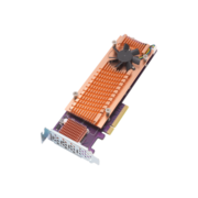 Плата расширения Плата расширения/ QNAP QM2-4S-240 Quad M.2 SATA SSD expansion card; supports up to four M.2 2280 formfactor M.2 SATA SSDs; PCIe Gen2 x4 host interface; Low-profile bracket pre-loaded, Low-profile flat and Full-height are bundled
