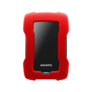 Внешний жесткий диск Внешний жесткий диск/ Portable HDD 1TB ADATA HD330 (Red), Silicone, USB 3.2 Gen1, 133x89x16mm, 190g /3 года/