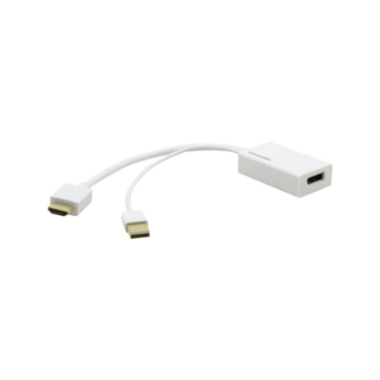 Переходник HDMI вилка на DisplayPort розетку, поддержка 4К
