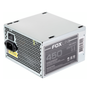 Блок питания 450Вт Блок питания 450Вт/ Power Supply Foxline, 450W, ATX, APFC, 120FAN, CPU 4+4 pin, MB 24pin, 5xSATA, 2xPATA, 1xFDD, 1xPCI-E 6pin, 80+