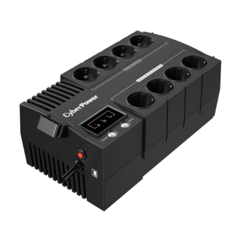 ИБП CyberPower BS850E NEW линейно-интерактивный 850ВА/480Вт, 4+4 евророзетки, USB ИБП CyberPower BS850E NEW линейно-интерактивный 850ВА/480Вт, 4+4 евророзетки, USB/ UPS Line-Interactive CyberPower BS850E NEW 850VA/480W USB (4+4 EURO)