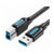 Кабель Vention USB 3.0 AM/BM - 3м