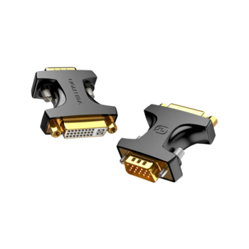 Адаптер-переходник Vention DVI-I 24+5F/ VGA 15M