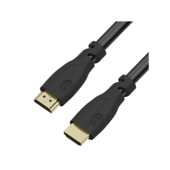 GCR Кабель Premium 1.8m HDMI 2.0, HDR, Ultra HD 4K60 Hz/ 5K30Hz, 3D, Ethernet 18.0 Гбит/с, OD8.0mm, 28/26 AWG, черный