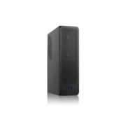 Корпус с блоком питания 230W Корпус с блоком питания 230W/ Case Foxline FL-1004-TFX230B-85 mATX case, black, w/PSU TFX 230W 85+ bronze, w/2xUSB3.0, HDA, w/pwr cord, w/8cm FAN