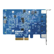 Сетевая карта Сетевая карта/ QNAP QXG-10G2T Dual-port BASET 10GbE network expansion card; low-profile form factor; PCIe Gen3 x4