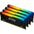 Память оперативная Память оперативная/ Kingston 128GB 3600MT/s DDR4 CL18 DIMM (Kit of 4) FURY Beast RGB