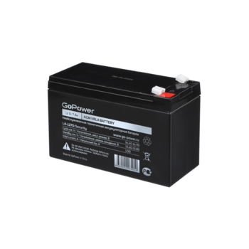 Аккумулятор свинцово-кислотный GoPower LA-1270/security 12V 7Ah клеммы T1/ F1 (1/5)
