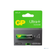 Элемент питания Алкалиновые батарейки c технологией G-tech GP Ultra Plus Alkaline 15А AА - 4 шт. на блистере (4 шт.)