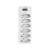 Фильтр-удлинитель PowerCom SP-06W 5.0M, 6 розеток, белый, 16А, 4кВт, 380Дж, защитные шторки, защита от КЗ, перегрузки, ВЧ и импульсных помех, кабель 3x1.5 мм2, ШхГхВ 338.5х50х40.2 мм, вес 0.82 кг. Фильтр-удлинитель PowerCom SP-06W 5.0M, 6 розеток, белый,
