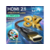 Кабель GCR Кабель Premium 1.5m HDMI 2.1, ECO Soft капрон, черно-красный, HDR 4:4:4, Ultra HD, 8K 60Hz/4K*120Hz, 3D, 48 Гбит/с, 3 Х экран с армированием, GCR-55766