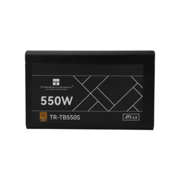 Блок питания 550W Блок питания 550W/ Power Supply Thermalright, 550W 80+ Bronze (ATX, 3.0, Non-modular, 1x24(20+4)pin 550mm, 1xCPU*2 8(4+4)pin 600+150mm, 1xPCIe 8(6+2)pin 450mm, 1xSATA*3+MOLEX4pin*1 400+150+150+150mm, 1xSATA*2+MOLEX4pin*2 400+150+150+150m