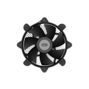 Кулер для ПК Кулер для ПК/ CPU Cooler PCCooler R120 (95W, 4-pin PWM, 60mm, Al, -mm, 1x95mm, 36.4CFM, 27.8dBA, 2700RPM, S: 1851/1700/1200/115X, black)