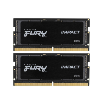 Память оперативная Память оперативная/ Kingston 32GB 6400MT/s DDR5 CL38 SODIMM (Kit of 2) FURY Impact XMP