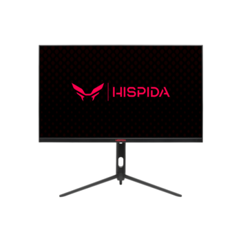 Монитор Монитор HISPIDA 27'' 2560x1440, IPS, 178/178, 1ms, 300nit, 1500:1, 240Hz, 2xDP/2xHDMI, noxUSB-A, RGB, FreeSync, LowBlueLight, LTSP, ExtPWR, Black, 1y