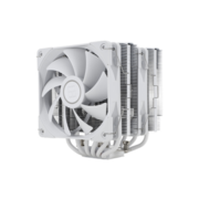 Кулер для процессора Кулер для процессора/ CPU Cooler Thermalright Peerless Assassin 120 White (4-pin PWM, 157mm, Ni/Cu, 6x6mm, 2x120mm, 66.17CFM, 25.6dBA, 1550RPM, S: 2011, -3, 2066, 1200, 1700, 1851, 115x, AM4, AM5, white)