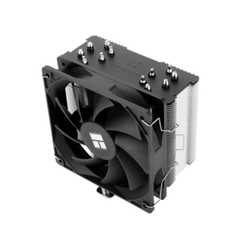 Кулер для процессора Кулер для процессора/ CPU Cooler Thermalright Burst Assassin 120 SE (4-pin PWM, 148mm, Al/Cu, 6x6mm, 1x120mm, 66.17CFM, 25.6dBA, 1550RPM, S: 1851/1700/1200/115X, AM5/AM4, silver, black)