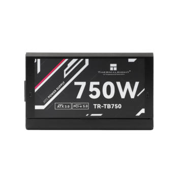 Блок питания 750W Блок питания 750W/ Power Supply Thermalright, 750W 80+ Bronze (ATX, 3.0, PCIe 5.0, Full modular, 1x24(20+4)pin, 2xCPU 8(4+4)pin, 4xPCIe*2 8(6+2)pin, 3xSATA3, 1x12+4pin (12VHPWR PCIe 5.0 12+4pin 600mm), 3xMOLEX4pin, Active, 120x120mm, 150