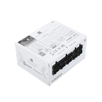 Блок питания 650W Блок питания 650W/ Power Supply Thermalright, 650W 80+ Gold (SFX, 3.1, Full modular, 1x24(20+4)pin, 1xCPU 8(4+4)pin, 2xPCIe*2 8(6+2)pin, 3xSATA3, 3xMOLEX4pin, Active, 92x92mm, 100x125x64mm, APFC, OPP, OVP, OTP, OCP, SCP, UVP, white)