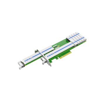 Адаптер для SSD Адаптер для SSD/ PCle3.0 x8 2*M.2 NVMe Raid Adapter